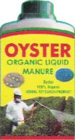 oyster  ( organic liquid Manure